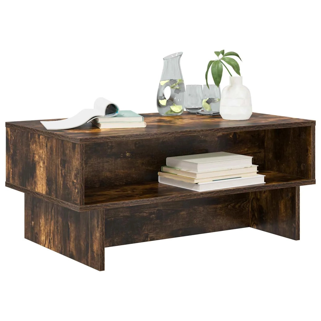 Tavolino da salotto Rovere fumé 80 x 46 x 35 cm 8000224