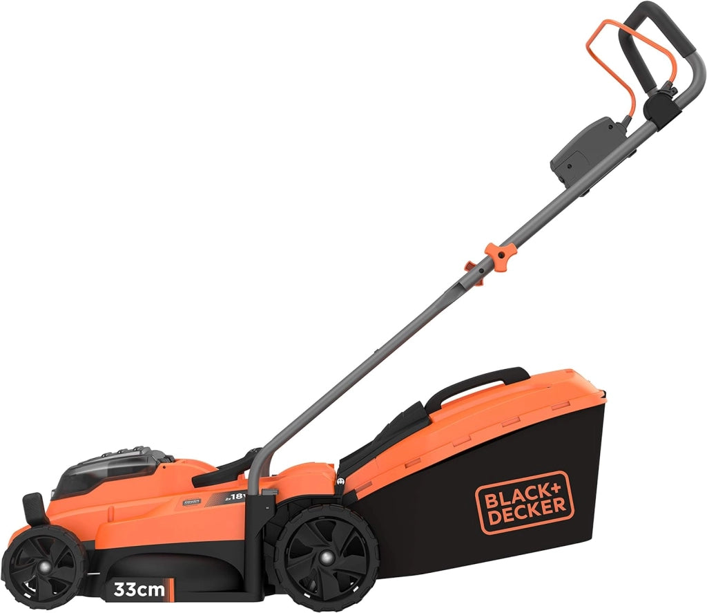 Tosaerba Tagliaerba Rasaerba Black & Decker B+D LITIO 2X18V-4,0Ah BCMW33184L2