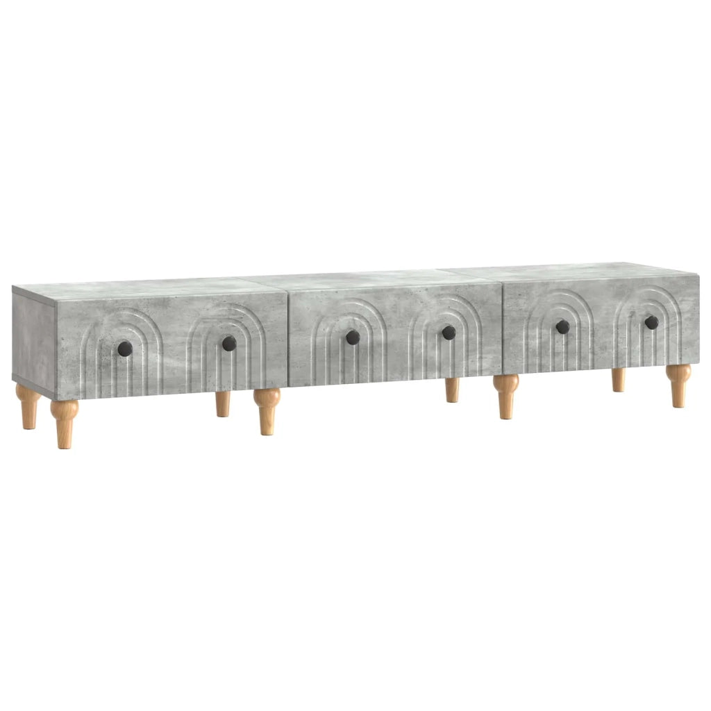 Mobile TV con cassetto Grigio Cemento 147 x 34,5 x 30 cm