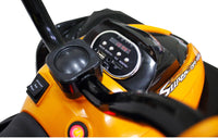 Quad Elettrico per Bambini 12V Kidfun New Quad Arancione