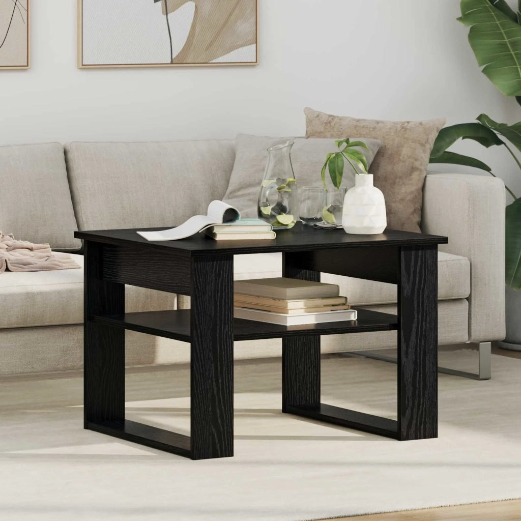 Tavolino da salotto Rovere Nero 64 x 54 x 44 cm 8000141