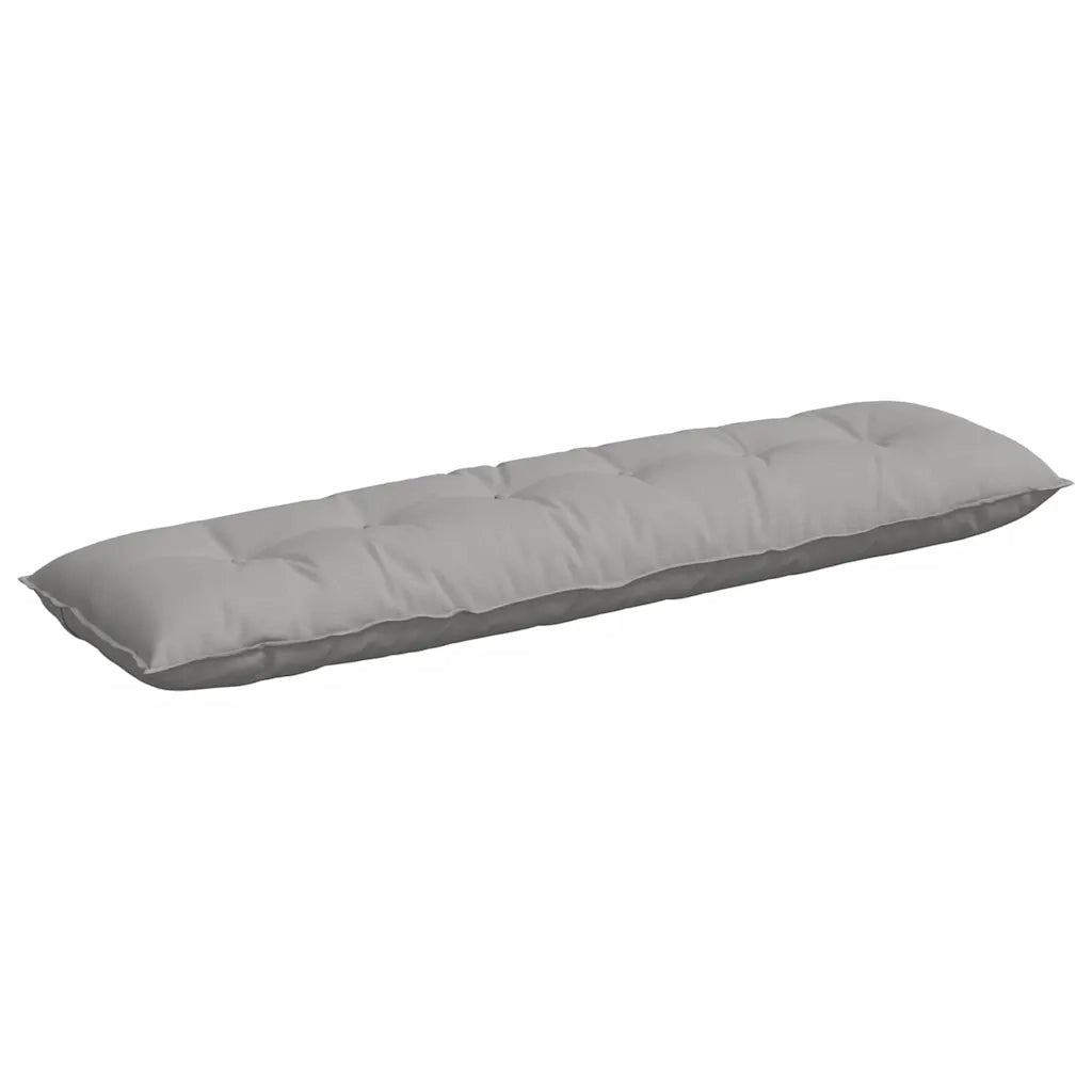 Cuscino per Schiena Grigio Nuvola 180 x 19 x 50 cm Tessuto