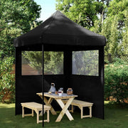 Tenda Party Nero 200 x 200 x 306 cm Tessuto Oxford