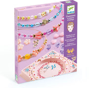 Set cerchietti per capelli,scatola con tutto ilnecessario per creare 4 cerchietti,Djeco,Eta 6-10 anni