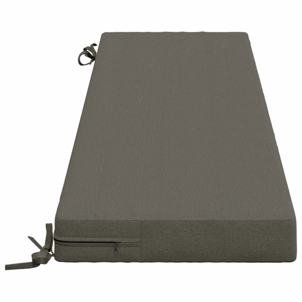 Cuscino per panchina SOEST 100% Poliestere Grigio 949912