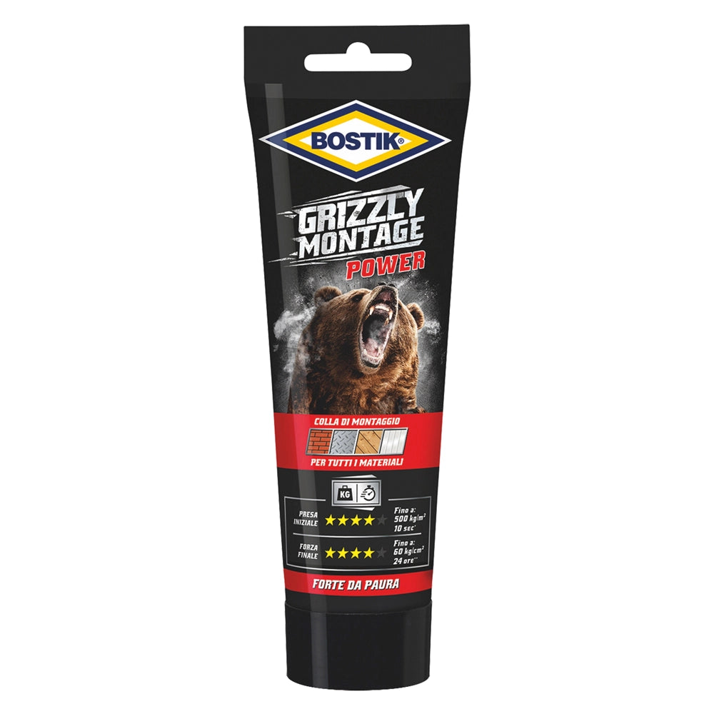 COLLA 'GRIZZLY MONTAGE POWER' gr. 100  - tubetto  - BOSTIK