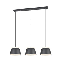 Lampada a Sospensione da Interno  E14 in Metallo Antracite