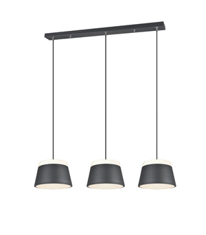 Lampada a Sospensione da Interno  E14 in Metallo Antracite