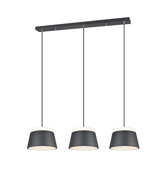 Lampada a Sospensione da Interno  E14 in Metallo Antracite