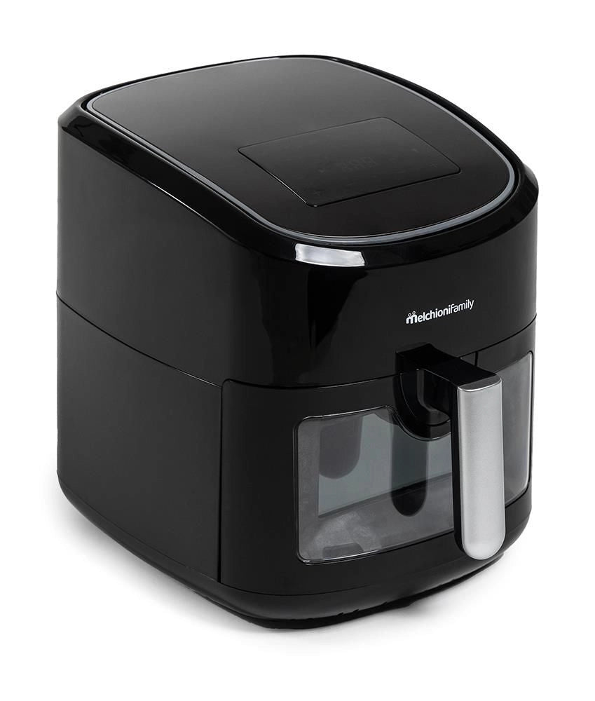 Melchioni 118340024 friggitrice Singolo 8 L Indipendente 1800 W Friggitrice a basso contenuto di grassi Nero