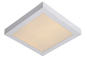 Plafoniera LED Lucide Brice quadrata 30cm 30W 3000K IP44