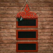 Trade Shop - Lavagne In Legno Con Scritta Merry Christmas 3 Colori 57cm Decorazioni Natalizie -