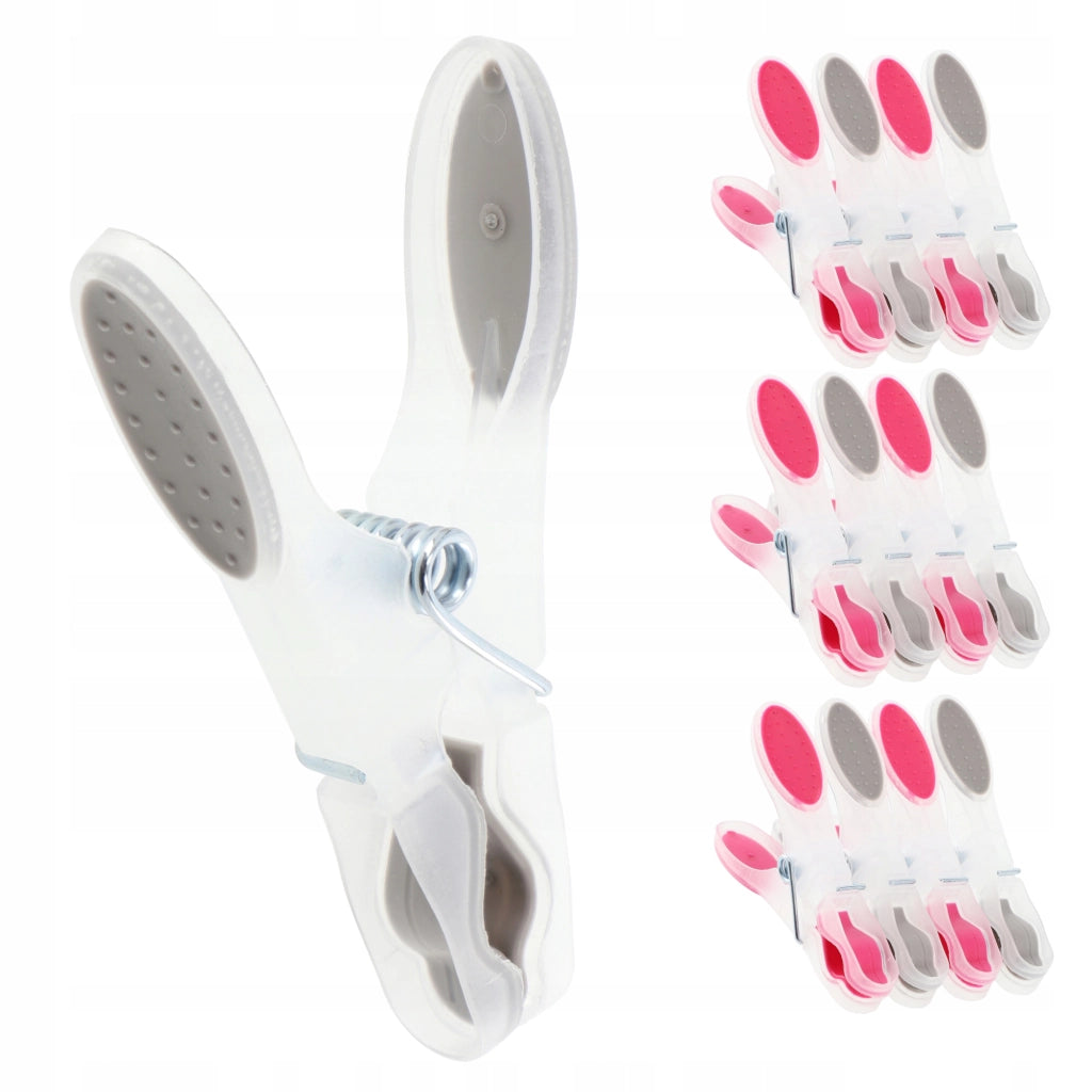 Mollette da bucato KADAX, Mollette per bucato, Fermagli per bucato, Rane resistenti, 12 pezzi