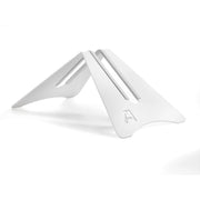 Andrys Rastrelliera Bici Corsa 1 Posto con Protezioni 50x30x22 Bianco