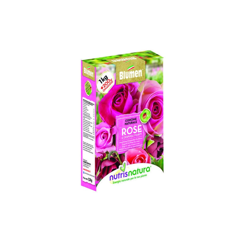 NUTRIS CONCIME NATURALE ROSE 1,2 KG- 1,0 pz
