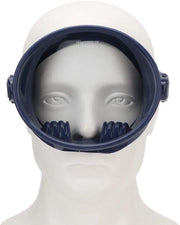 Maschera da immersione senza bolle - Forma ovoidale - Antifog - Cintura regolabile - Materialesilicone confortevole - Occhiali da subacqueo