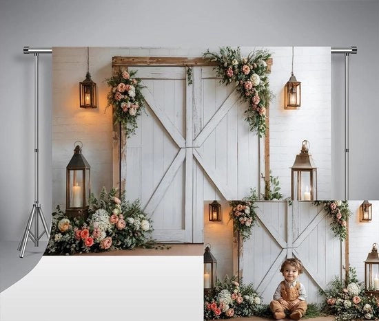 Tela da Parete in Legno per Fotografia - 7x5ft - Accessori Fotografici