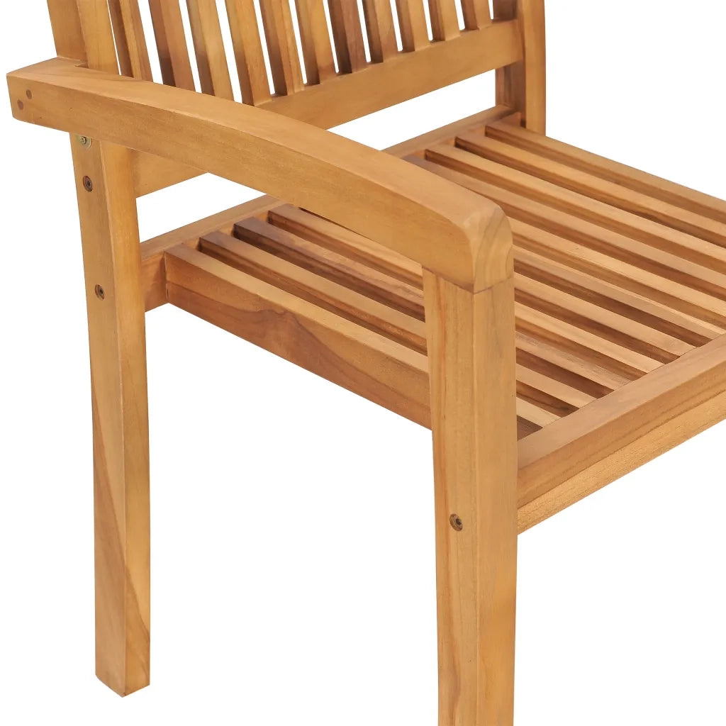 Sedie da Giardino 2 pz | Sedie da Esterno con Cuscini Grigi Massello di Teak
