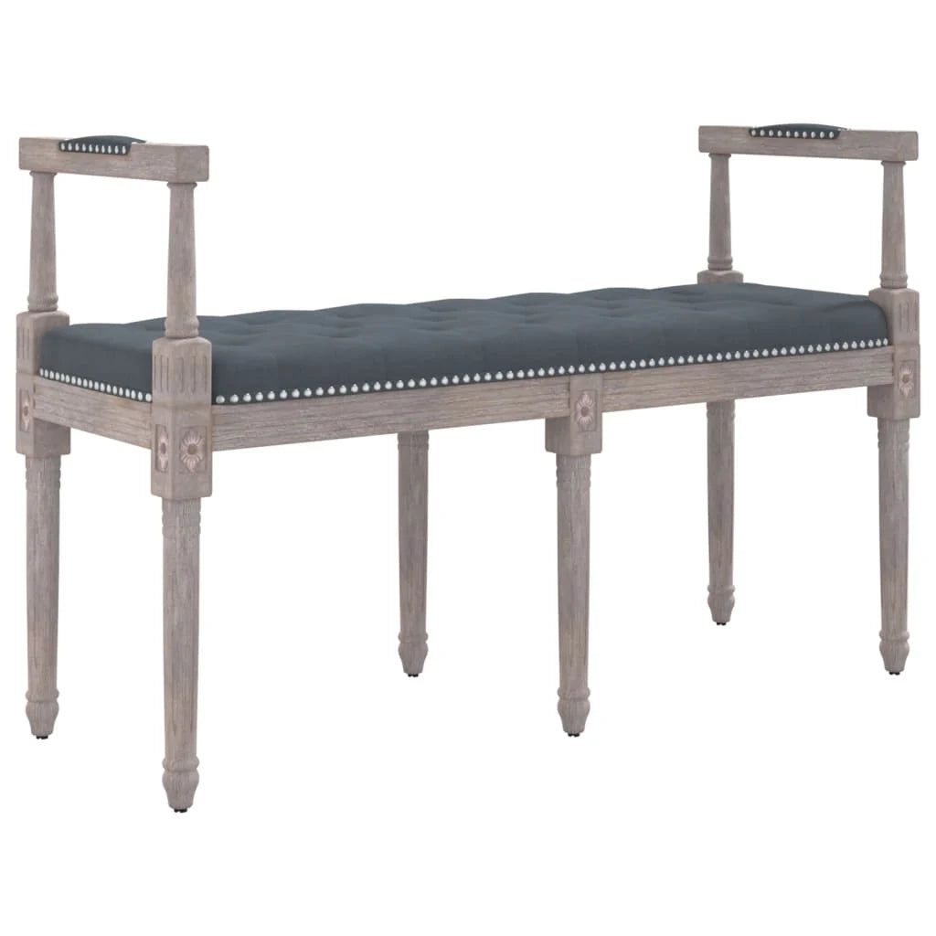 Panca 110 x 40 x 70 cm velluto grigio scuro 02_0010465