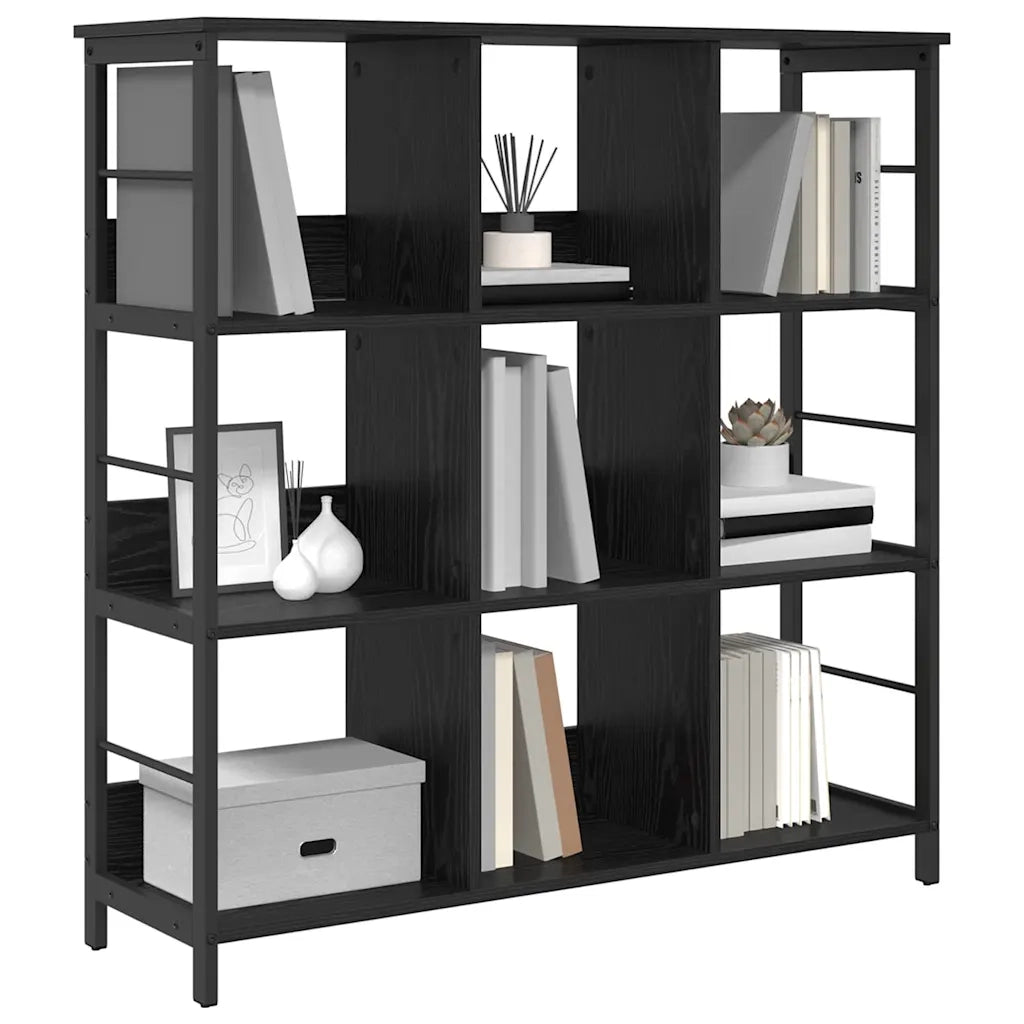 Libreria Rovere Nero 102 x 32 x 104,5 cm Legno multistrato 884006