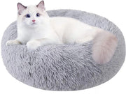 Letto per gatti per interni, 50 cm letto per cani piccoli e grandi, letto per cani lavabile per cuccioli e gattini con fondo antiscivolo