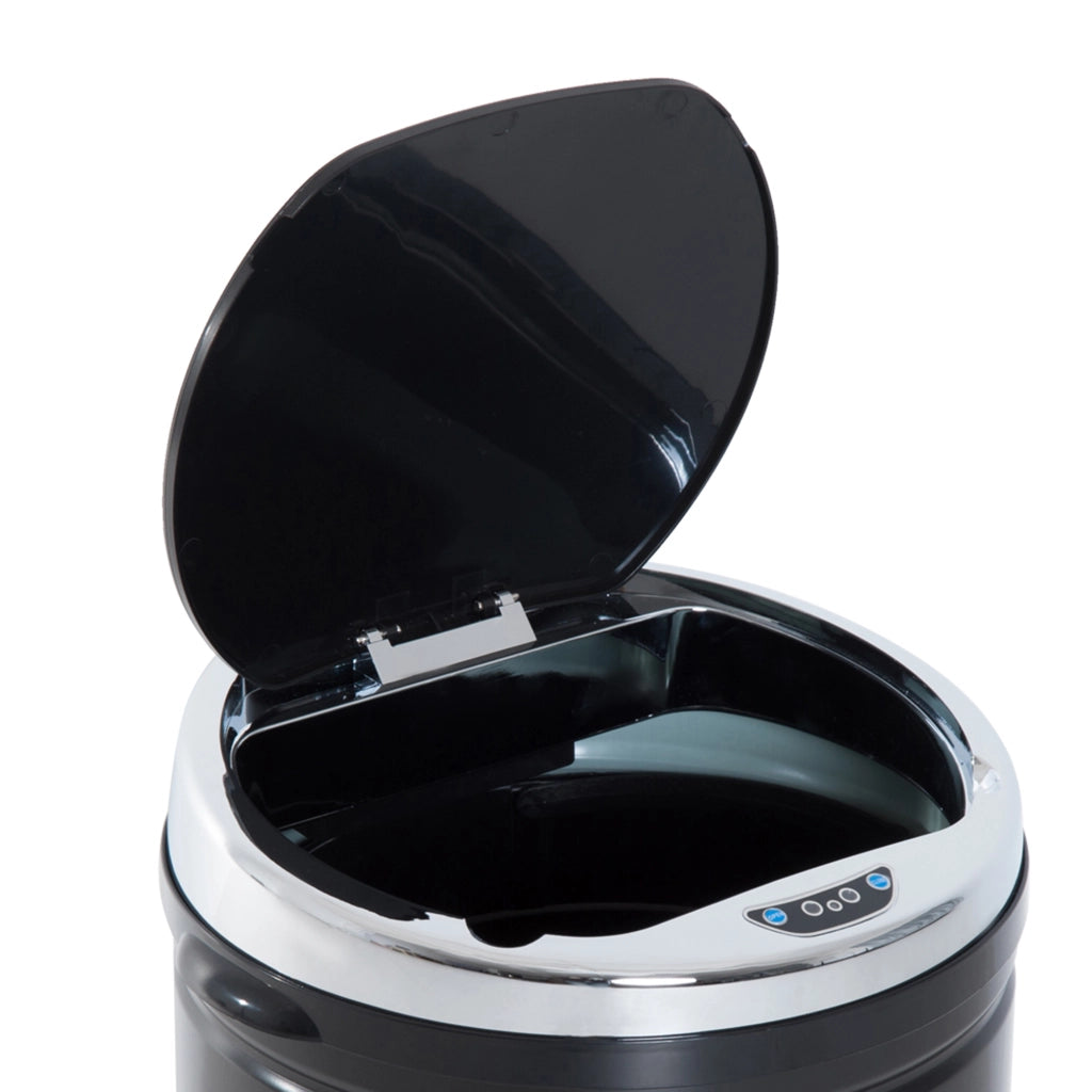 Cestino Intelligente 42L con Infrarossi ¨C zephmum ¨C Acciaio Inossidabile