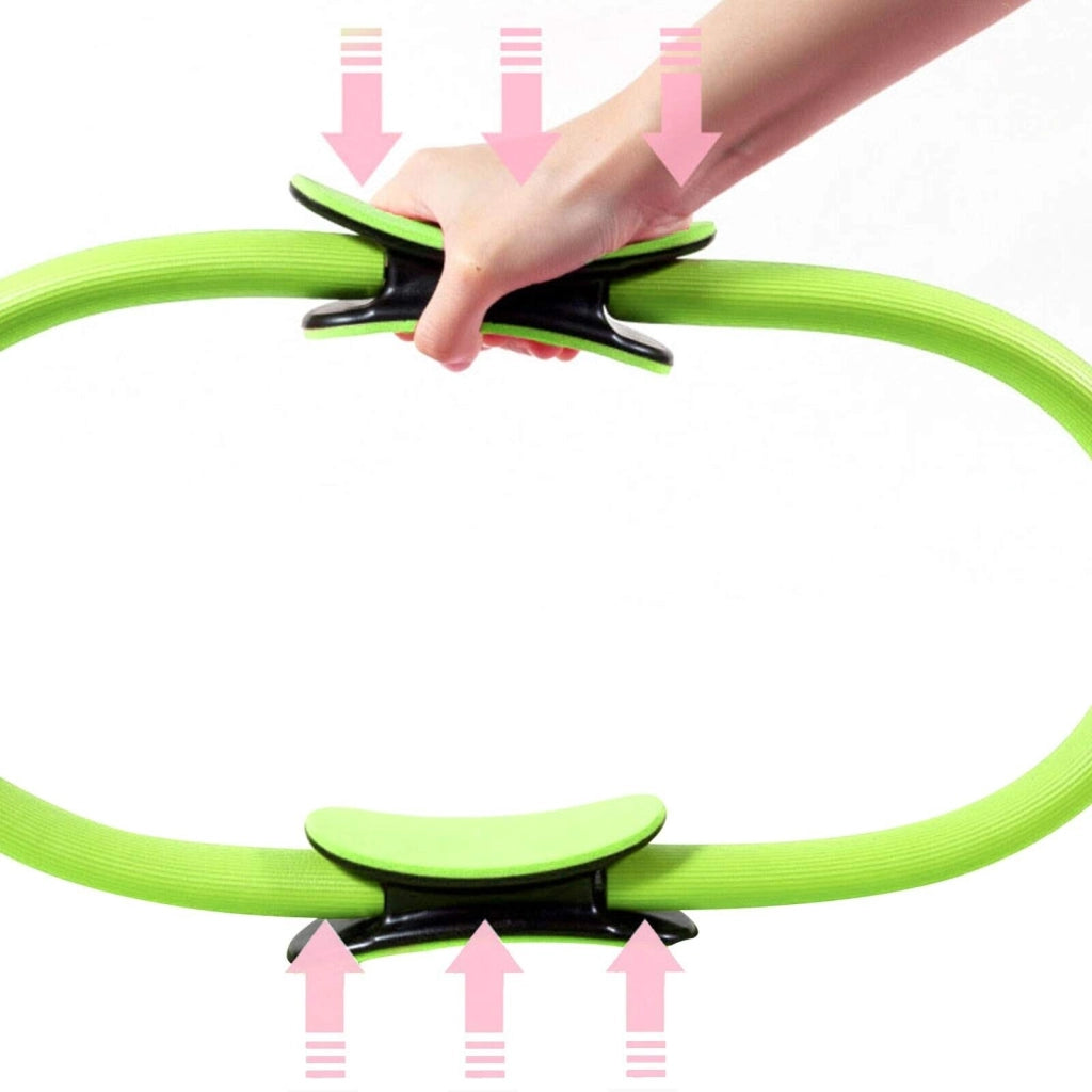 ANELLO DA PILATES YOGa TONIFICANTE BRACCIA GAMBE RESISTENZA 37cm 06330