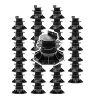 Set 30 supporti per pavimenti galleggianti, altezza regolabile 60-128mm Max 2700 kg, Pavimenti Decking