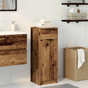 Mobile da Bagno con cassetto Legno vecchio 32 x 34 x 90 cm 863417