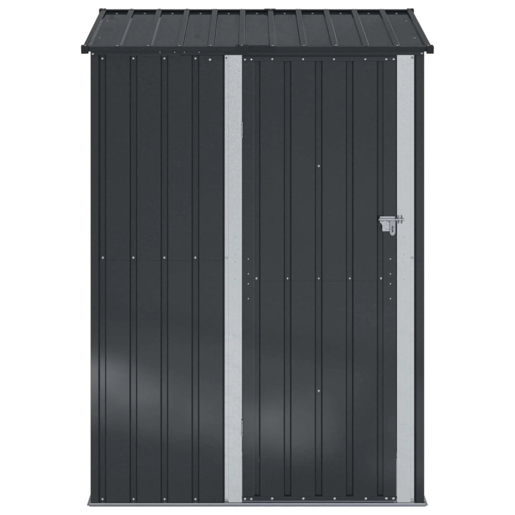 Casette da giardino Antracite 140,5 x 74 x 200 cm Metallo