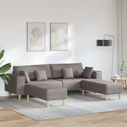 Divano con cuscino 3 pcs Talpa Tessuto 3335167