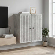 Mobiletto a muro Grigio Cemento 59 x 31 x 60 cm 897898