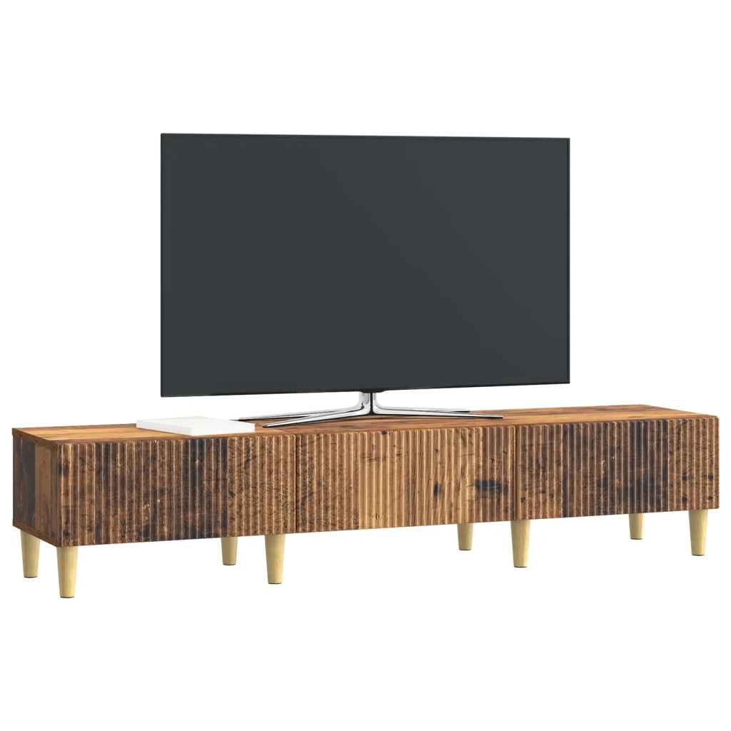 Mobile TV Legno antico 147 x 34,5 x 30 cm Legno ingegnerizzato