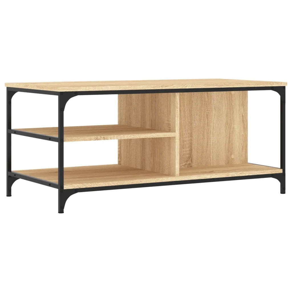 Tavolino da Salotto Rovere Sonoma 100x50x45cm Legno Multistrato 835305