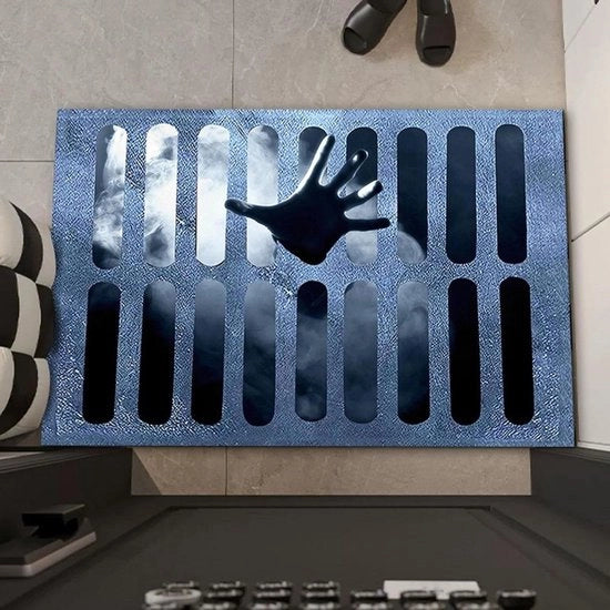 Matrice di ingresso con effetto spettrale per Halloween - matrice antiscivolo con effetto visivo spaventoso 

(se non è presente il modello o il codice prodotto, non è presente nella traduzione)