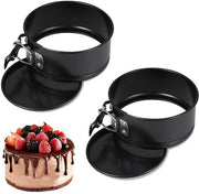 Mini Pannini per Piccoli Tortini - 2 Pezzi - Ideali per Tortine - 11 cm - Senza Fondo e con Rivestimento Antifiammabile - Perfetti per gli Appassionati di Cucina