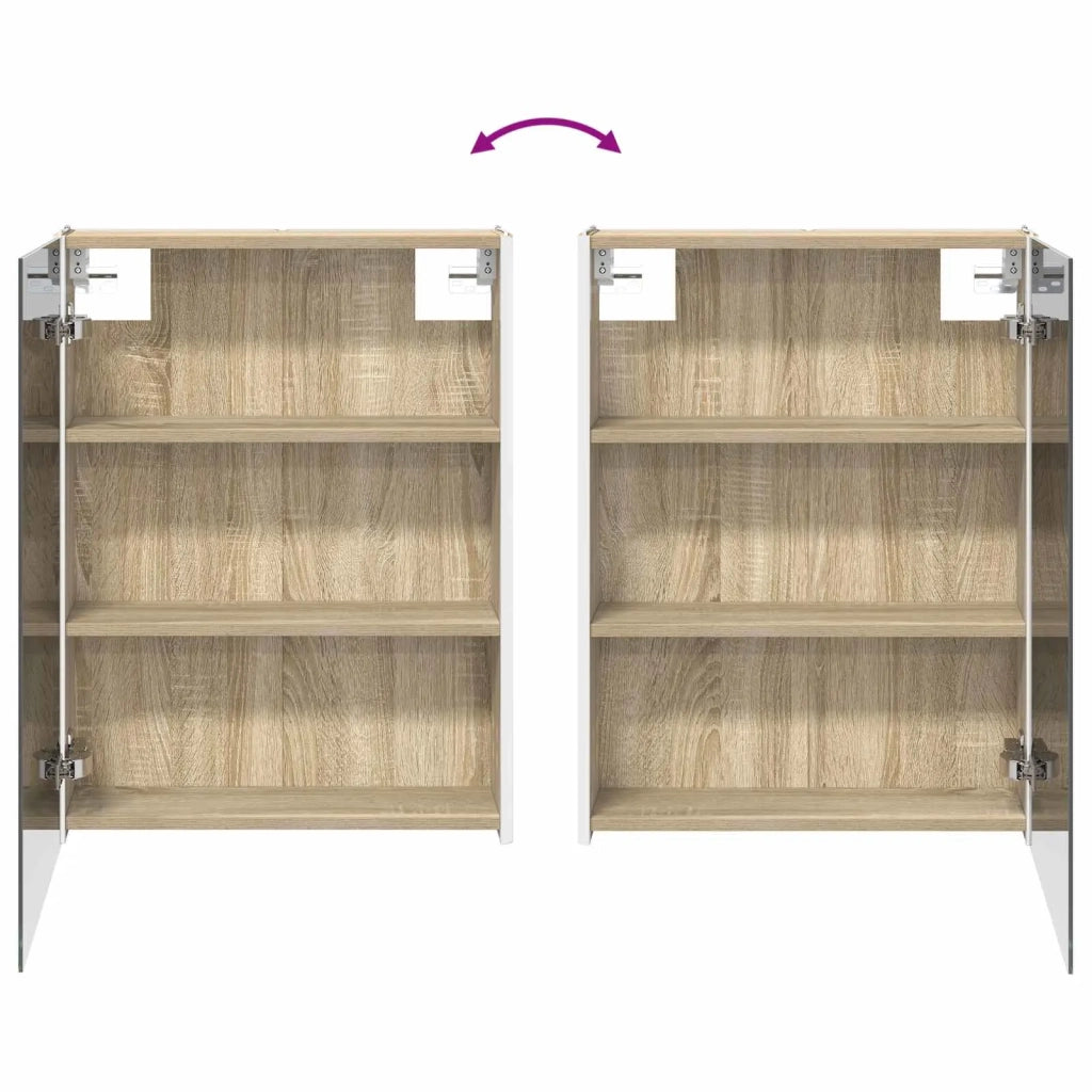 Set di mobili per il bagno 5 pcs Rovere Sonoma 3406729