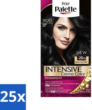 Scatola per Polveri - Inchiostro Capelli - Nero 900 - 115ml - Confezione in Lotti - 25 pezzi