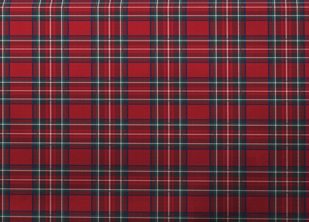 Telo Arredo Copritutto Multiuso Salvadivano In 100% Cotone Scozzese Kilt - Matrimoniale - Kilt