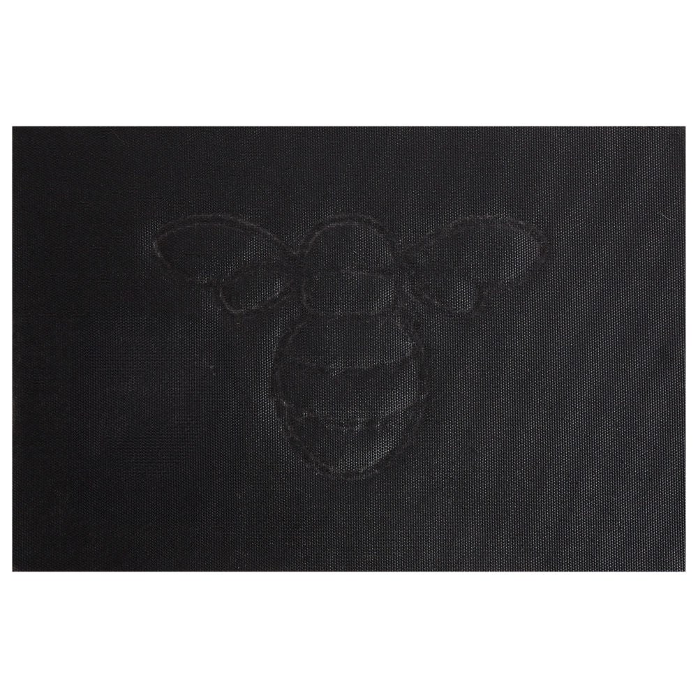 Zerbino in fibra di cocco naturale con fondo in PVC antiscivolo 40 x 60 cm Testo della casa Motivo moderno per interni