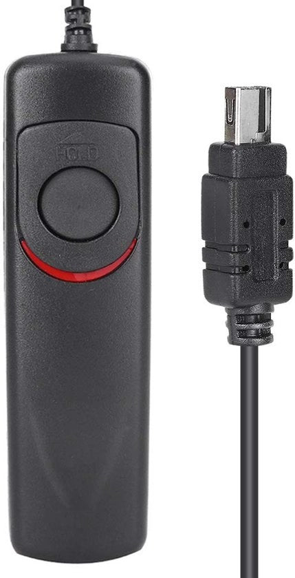 Pulsante di scatto a distanza - Adatto per D7100/D5000/D5200/D5300/D5500/D3100/D3200/D3300 - Cavo per illuminazione a distanza - Senza vibrazioni - Blocco del diaframma - Risoluzione automatica - Comando a distanza per fotocamera
