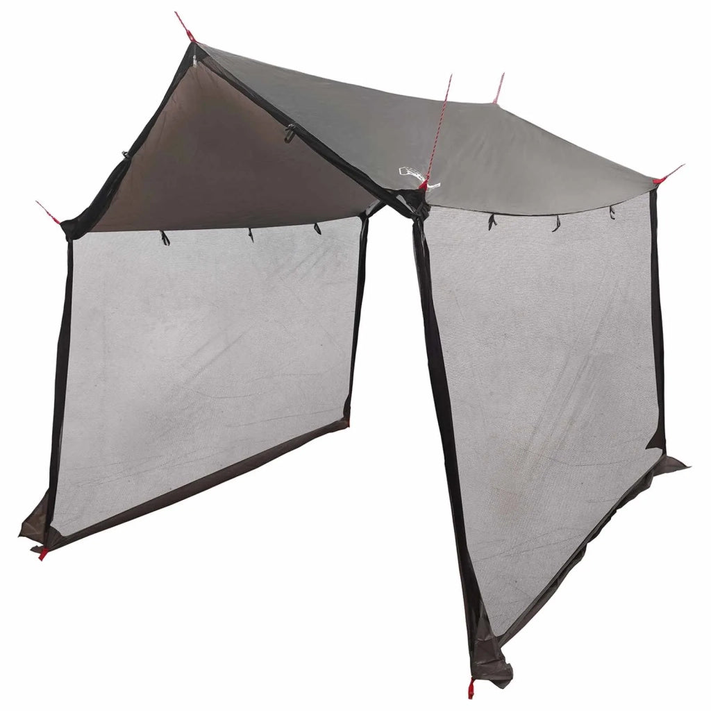 Telo da campeggio con pareti in rete Marrone Grigio 42029008