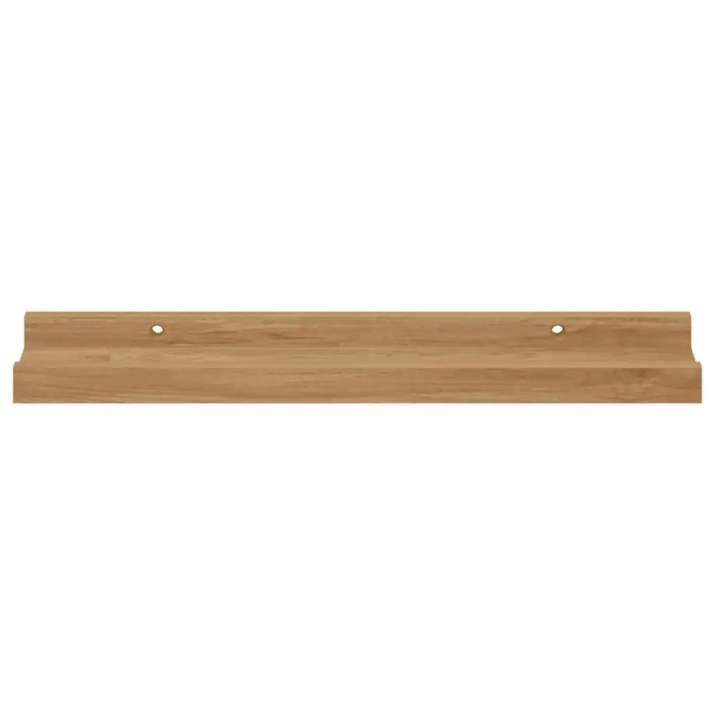 Scaffale da parete con lo scaffale 2 pcs Marrone 40 x 9 x 3 cm 42020011