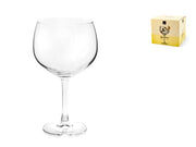 Calici gin tonic in vetro cl 65 - set 4 pezzi