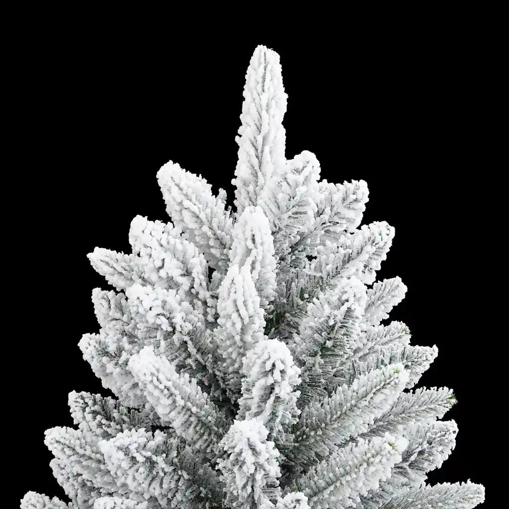 Albero di Natale Artificiale con Neve Floccata 120 cm PVC e PE cod mxl 21921
