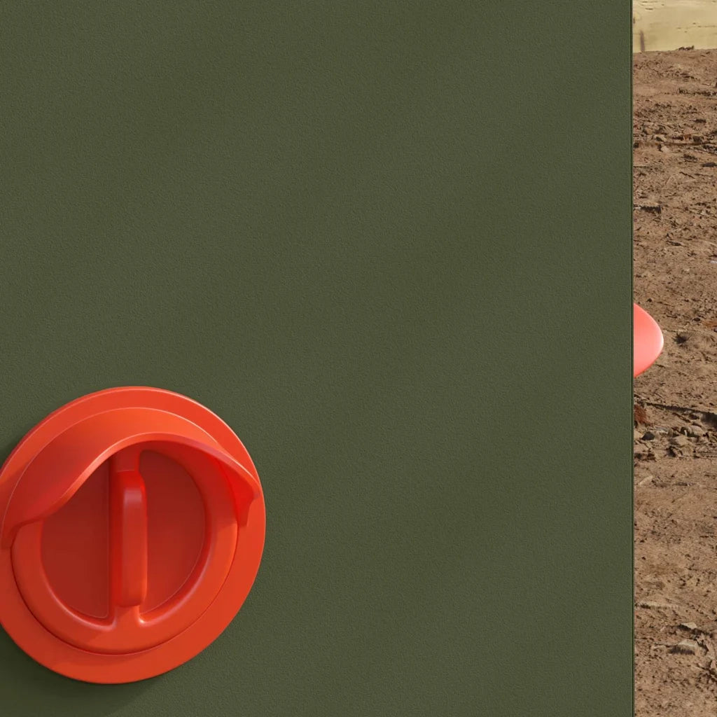 Feeder per pollo Verde oliva 32,5 x 20,5 x 43 cm CFW8747169