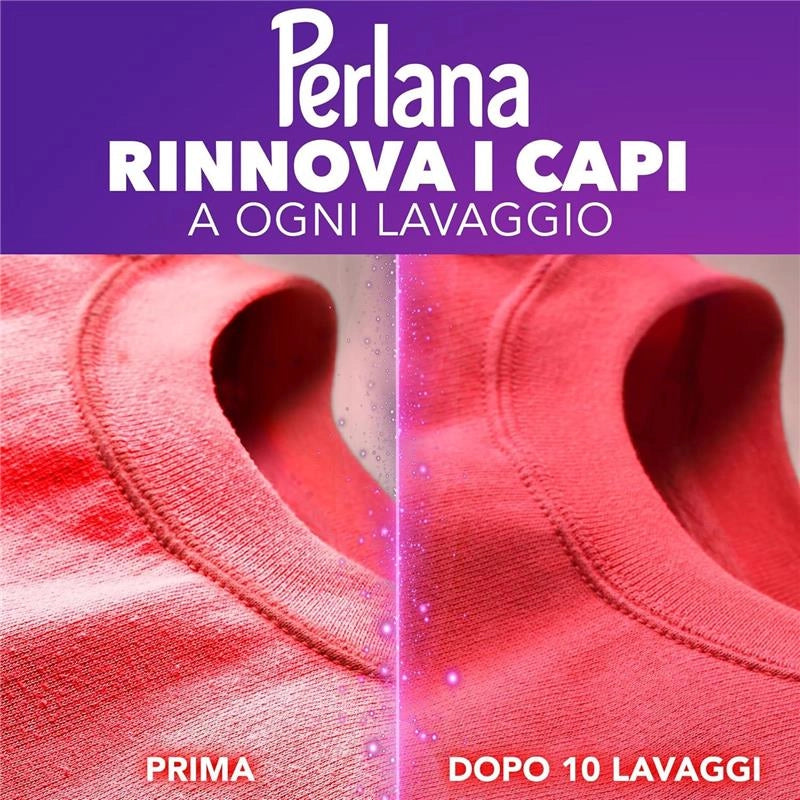 PERLANA DETERSIVO COLORATI LAVATRICE LIQUIDO PER TUTTI I CAPI COLORATI PER COLORI E FIBRE RINNOVATI 28 LAVAGGI