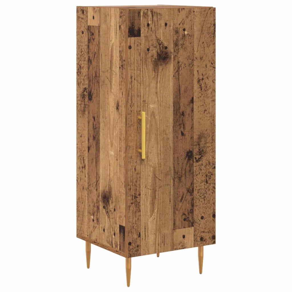 Credenza 2 pcs Legno vecchio Legno multistrato