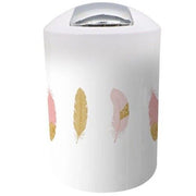Trade Shop - Pattumiera Cestino Secchio Rifiuti Gettacarte Accessori Arredo Bagno Piume 69803 -