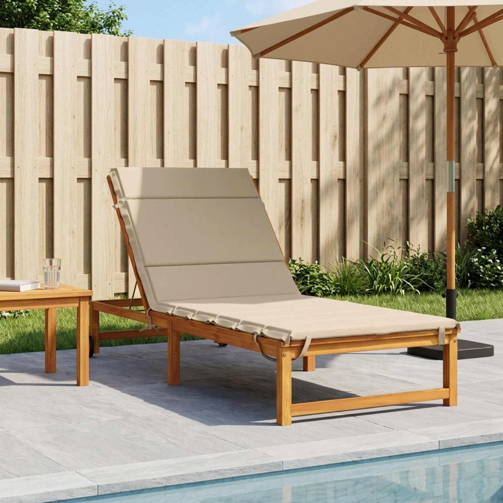 Cuscino per Lettino GEMERT 100% Poliestere Crema 948540